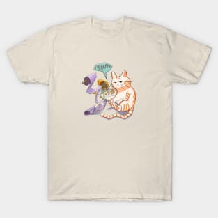 Cat Chaos: Pot & Paper Mayhem T-Shirt